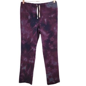 FIGS Men's Reverse Tie Dyed Pisco Basic Scrub Pants Navy M